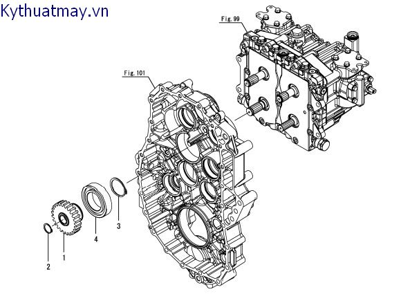 Trục truyền động di chuyển số 2